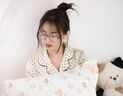 CEENIU睡衣女夏季2025新款冰絲法式高級(jí)波點(diǎn)印花長(zhǎng)袖家居服翻領(lǐng)長(zhǎng)褲套裝 波點(diǎn)冰絲 M 【建議80-100斤】 曬單實(shí)拍圖