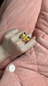 周大福蕾絲鏤空蝴蝶結(jié)足金黃金戒指女活口(工費(fèi):760計(jì)價(jià))F225225 足金 約7.75g 曬單實(shí)拍圖
