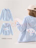 Hello Kitty玉桂狗女童外套2025春裝新款童裝連帽拉鏈衫洋氣兒童衛(wèi)衣秋季韓版 藍色 160 曬單實拍圖