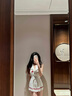 奴風(fēng)護(hù)士cos性感制服套裝女純欲jk角色扮演情趣衣服暴露誘惑火辣內(nèi)衣 白色【帽子+手環(huán)+腿環(huán)+衣服+內(nèi)褲】【隱私發(fā)貨】 均碼 曬單實(shí)拍圖
