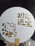 歐茨歐茨24K金箔紙99%金薄紙純金金泊紙佛像貼金鉑紙裝飾金粉金箔紙 2.5CM-10張 曬單實拍圖