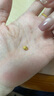 周六福（ZLF）  黃金足金999可愛(ài)趣玩下午茶小金豆收藏投資金 計價(jià) 草莓-1g 曬單實(shí)拍圖