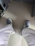 NEW BALANCE NB574官方男鞋女鞋情侶鞋夏季透氣網(wǎng)鞋拼接復(fù)古潮流休閑運動鞋 灰色 U574UL2 44 腳長28 曬單實拍圖