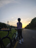 蘭帕達騎行服女款公路車騎行上衣長袖春夏季自行車騎行服套裝夢喚 長袖上衣-紫色 M （50-55kg） 曬單實拍圖
