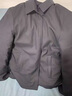 羅蒙（ROMON）翻領(lǐng)羽絨服男士秋冬季內(nèi)膽可拆卸行政夾克男商務(wù)中年爸爸裝外套男 藏青 【拉鏈款】 可拆卸內(nèi)膽 180/XL 【150斤-160斤】 曬單實(shí)拍圖