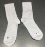 杉沙奕彤（ShanSha Yitong）飛行籃球襪男長(cháng)筒實(shí)戰運動(dòng)襪加厚保護毛巾襪潮襪子 飛行日記白色長(cháng)筒三雙裝(僅需兩雙的錢(qián)) 均碼 曬單實(shí)拍圖