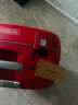 新秀麗（Samsonite）歐洲進(jìn)口時(shí)尚純色卡扣拉桿箱男女旅行行李箱 10U紅色 25英寸托運箱 曬單實(shí)拍圖