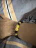 中國黃金（CHINA GOLD）黃金手鏈轉(zhuǎn)運珠貔貅手串男女款情侶手鏈七夕情人節(jié)禮物送男友老公 精工*京速達*8mm黑瑪瑙【八方來財】約3g 曬單實拍圖