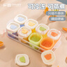 廣意寶寶輔食模具硅膠家用雪糕冰箱制冰盒凍冰塊冰格模具8格GY1417 曬單實拍圖