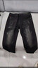 尊栩牛仔褲男小腳2025秋季新款青年休閑百搭彈力修身牛仔長(cháng)褲男褲 090黑色 34 曬單實(shí)拍圖