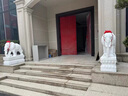 石雕大象一對(duì)漢白玉石頭大理石青石石象公司別墅門(mén)口擺件 漢白玉 高30厘米一對(duì) 曬單實(shí)拍圖