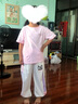 G.duck童裝女童套裝夏季新款兒童運動(dòng)裝中大童短袖套裝小孩防蚊褲12女孩 粉色G 150 尺碼11~12歲【140-150cm】cm 曬單實(shí)拍圖