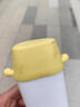 淮納水龍頭延伸器洗漱臺防濺水兒童卡通寶寶通用加長(cháng)萬(wàn)能接頭導水槽 萌萌兔黃色 曬單實(shí)拍圖