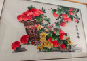 奈維斯汀  NAVSTIN餐廳蘇繡掛畫桑蠶絲刺繡事事如意新中式純手工客廳畫走廊裝飾畫 款式3 裝框54x78CM 曬單實(shí)拍圖