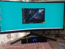 飛利浦34英寸準4K原生240Hz電腦顯示器1500R曲面帶魚(yú)屏10Bit HVA0.3ms升降旋轉HDR400 HDMI2.134M2C5500W 34M2C5500W 曬單實(shí)拍圖