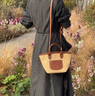 LONGCHAMP瓏驤Le Panier Pliage系列女包mini斜挎提籃包 曬單實(shí)拍圖