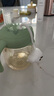 貝親兒童牛奶杯1-3歲寶寶喝水喝奶PPSU直飲奶瓶雙吸管水杯 綠色330mL 曬單實拍圖