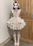 閃動少女洛麗塔洋裝小芙蝶心動玩偶芭蕾風(fēng)蛋糕裙連衣裙Lolita可愛日系甜美 小芙蝶jsk M 曬單實拍圖
