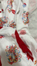 wua.wua寶寶滿月衣服春秋夏季薄款嬰兒衣服連體衣紅色中國(guó)風(fēng)周歲新生兒 紅袖飛龍?jiān)谔欤ㄋ募?0-28度） 90cm 曬單實(shí)拍圖