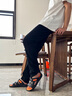 愛(ài)尊仕涼鞋男夏季戶(hù)外開(kāi)車(chē)兩穿辦公室休閑防滑拖鞋透氣輕便沙灘外穿涼拖 黑橘 42 曬單實(shí)拍圖
