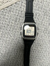 卡西歐（CASIO）日本經(jīng)典復古時尚防水學生方塊數(shù)顯學生F-201WAM-7A 1A 9A電子表 W-96H-1A 曬單實拍圖
