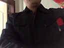 浩贏 男女工作服工地耐磨春秋冬季工廠汽修長袖上衣勞保服定制繡字 小拉鎖翻領(lǐng)藏藍(lán)色 165-單件上衣 曬單實拍圖