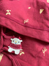 優(yōu)奇新生嬰兒衣服連體衣滿月百天蛇年剛出生寶寶0-3個月紅色喜慶衣服 一鹿有你+同款胎帽 59cm 曬單實拍圖