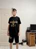 BOY LONDON潮牌休閑褲中性風(fēng)夏季寬松高街黑色短褲N13902 黑色 XS 曬單實(shí)拍圖