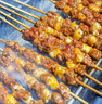 柒島燒烤食材食物半成品BBQ羊肉串淄博烤串家庭團建炸串戶(hù)外烤串套餐手工羊肉串20串【凈重500g】 曬單實(shí)拍圖