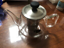 雅風(fēng)茶水分離玻璃茶壺耐高溫加厚泡茶壺不銹鋼過(guò)濾耐熱玻璃水壺花茶壺 550ML單壺 曬單實(shí)拍圖