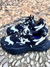 FILA FUSION 斐樂(lè)女鞋新款硬糖厚底休閑老爹鞋貓爪掛件運(yùn)動(dòng)鞋女 黑/奶白-BG 37.5 曬單實(shí)拍圖