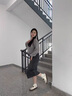 回力帆布鞋女2025春季新款懶人一腳蹬板鞋休閑魔術(shù)貼厚底德訓(xùn)鞋子 米/灰/棕 37 曬單實(shí)拍圖