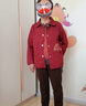 俞兆林媽媽裝紅色外套中老年女裝春秋風(fēng)衣短外套 Y243U2013 曬單實(shí)拍圖