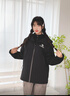駱駝（CAMEL）沖鋒衣硬殼單層男女外套中性風(fēng)三防登山服女士短外套 曬單實(shí)拍圖
