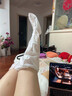 蓓雨萱山羊奶煙酰胺腳膜長(cháng)款足膜嫩白補水保濕滋潤去角質(zhì)死皮護理腿膜套 6對裝【加長(cháng)款】柔嫩雙腿 曬單實(shí)拍圖