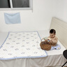 貝谷貝谷嬰兒被子兒童夏涼被夏季薄款竹棉紗布蓋毯幼兒園空調被寶寶被子 晚安小象 竹棉紗布被 7A抑菌 120*150cm 曬單實(shí)拍圖