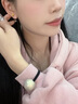 中國(guó)黃金China Gold黃金耳釘女18K金耳飾金飾品生日禮物女送女友媽媽老婆結(jié)婚紀(jì)念日 18K黃金玫瑰花耳釘+證書禮盒 曬單實(shí)拍圖