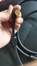綠聯(lián)（UGREEN）有線電視連接線接頭機頂盒高清閉路數(shù)字信號rf同軸tv射頻天線 1.5m 黑色公制接口 曬單實拍圖