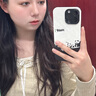 圣圖朗小羊皮可愛熊貓適用phone15promax蘋果14手機殼新款16pro情侶12男女生防摔11磨砂硅膠13全包保護套 小羊皮 -黑白底四只熊貓Happy  iPhone 16 pro max 曬單實拍圖