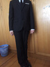 童悠品兒童西裝套裝帥氣英倫風(fēng)花童禮服男童小西服中大童男孩鋼琴演出服 黑色5件套：3件套+領(lǐng)結(jié)+領(lǐng)帶 140碼 身高135-140cm 重57-61斤 曬單實拍圖