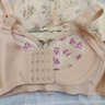 莫代爾內(nèi)衣女小胸聚攏上托收副乳平胸顯大調(diào)整型蕾絲透氣性感美背文胸罩 香檳+粉膚 【2件裝】 75B 34B(中厚杯2.5CM) 曬單實拍圖