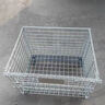鏈工 倉儲籠折疊鐵框蝴蝶籠金屬周轉箱快遞分揀筐貨架倉庫籠無(wú)輪子 800*600*640 線(xiàn)徑4.8 網(wǎng)格50*50 曬單實(shí)拍圖