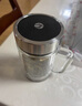 茶馬仕（Teamaster）茶馬仕雙層玻璃杯大容量男女加厚隔熱防燙帶把辦公茶杯子 黑色500ML【贈禮盒禮袋】 曬單實拍圖