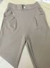 俞兆林（YUZHAOLIN）媽媽裝褲子女2025新款中老年女裝春秋洋氣小個(gè)子女褲夏季薄款直筒 卡其色 3XL 建議120-135斤 曬單實(shí)拍圖