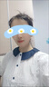 樂(lè )雅秀娃娃領(lǐng)蕾絲襯衫女短袖夏裝2025新款法式顯瘦拼色上衣時(shí)尚洋氣小衫 白色 M 建議115-135斤 曬單實(shí)拍圖