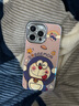 圣圖朗高級感藍光叮當貓iphone15新款蘋(píng)果16手機殼13可愛(ài)情侶14promax卡通女Mate60帶鏡頭膜12華為11全包 閃粉鏡頭膜 點(diǎn)鉆吐舌頭叮當貓-粉色  iPhone 16 pro max 曬單實(shí)拍圖