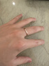 CRD克徠帝【現貨閃發(fā)】鉆石對戒情侶款一對婚戒結婚訂婚男女戒 18K玫瑰金色對戒 女共約3分 男共約0.5分 曬單實(shí)拍圖