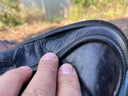 JIFAN輕奢品牌皮鞋男春季英倫商務(wù)休閑正裝鞋男士真皮軟底軟面德比鞋子 黑色套腳【金屬H款】 42 曬單實拍圖