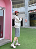 大東姚爆款港風(fēng)松糕厚底老爹鞋女小個(gè)子增高2025新款春秋百搭休閑運動(dòng)鞋 酒紅色 37 曬單實(shí)拍圖