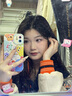 圣圖朗新款可愛小怪獸蘋果16promax手機殼iphone14高級感15pro掛繩12可愛女13卡通植絨硅膠8plus情侶全包 可愛五只怪獸撞色液態(tài)硅膠-【古董白】+手掛繩 iPhone 12 曬單實拍圖